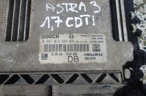 БЛОК УПРАВЛЕНИЯ ДВИГАТЕЛЕМ OPEL ASTRA III 1.7CDTI 0281012694