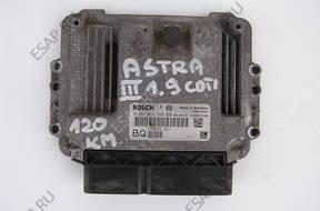 БЛОК УПРАВЛЕНИЯ ДВИГАТЕЛЕМ OPEL ASTRA III 1.9 CDTI BQ
