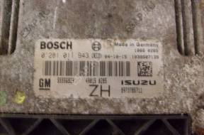 БЛОК УПРАВЛЕНИЯ   ДВИГАТЕЛЕМ OPEL ASTRA III H 1.7