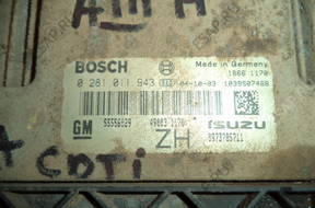 БЛОК УПРАВЛЕНИЯ ДВИГАТЕЛЕМ  OPEL ASTRA III H 1.7CDTI