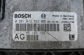БЛОК УПРАВЛЕНИЯ ДВИГАТЕЛЕМ   Opel Astra IV J 2.0 cdti
