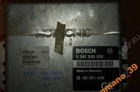 БЛОК УПРАВЛЕНИЯ ДВИГАТЕЛЕМ Opel Calibra  2,0   0261200376