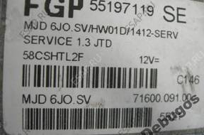 БЛОК УПРАВЛЕНИЯ ДВИГАТЕЛЕМ OPEL CORCA C 1,3 JTD