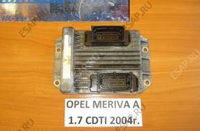 БЛОК УПРАВЛЕНИЯ ДВИГАТЕЛЕМ OPEL MERIVA A 1.7 CDTI
