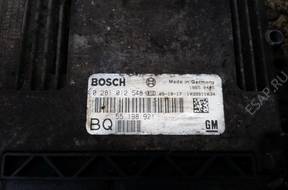 БЛОК УПРАВЛЕНИЯ ДВИГАТЕЛЕМ OPEL NR. 0281012548 BQ