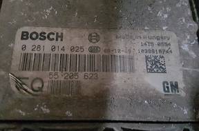 БЛОК УПРАВЛЕНИЯ ДВИГАТЕЛЕМ OPEL NR. 0281014025 EQ