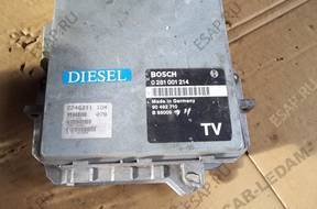 БЛОК УПРАВЛЕНИЯ ДВИГАТЕЛЕМ OPEL OMEGA B 0281001214 90492710