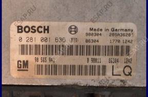 БЛОК УПРАВЛЕНИЯ   ДВИГАТЕЛЕМ OPEL OMEGA B 0281001636