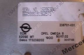 БЛОК УПРАВЛЕНИЯ   ДВИГАТЕЛЕМ OPEL OMEGA B 2.0 8V