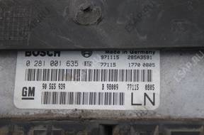 БЛОК УПРАВЛЕНИЯ   ДВИГАТЕЛЕМ OPEL OMEGA B 2.0DTL.
