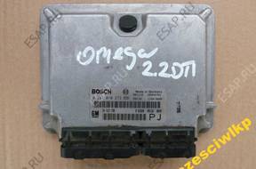 БЛОК УПРАВЛЕНИЯ   ДВИГАТЕЛЕМ OPEL OMEGA C 2.2 DTI
