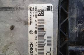 БЛОК УПРАВЛЕНИЯ   ДВИГАТЕЛЕМ opel vectra 0281012869