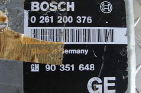 БЛОК УПРАВЛЕНИЯ ДВИГАТЕЛЕМ Opel Vectra 2.0 2,0 0261200376