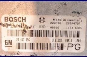 БЛОК УПРАВЛЕНИЯ ДВИГАТЕЛЕМ OPEL VECTRA 2.2 DTI 0281010271