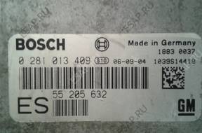 БЛОК УПРАВЛЕНИЯ ДВИГАТЕЛЕМ opel vectraC 1.9 CDTI 0281013409