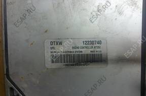 БЛОК УПРАВЛЕНИЯ ДВИГАТЕЛЕМ OPEL Z16XEP 12230740
