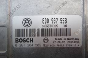 БЛОК УПРАВЛЕНИЯ ДВИГАТЕЛЕМ PASSAT 1.6 8D0907558 0261204502