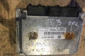 БЛОК УПРАВЛЕНИЯ ДВИГАТЕЛЕМ PASSAT B5 1.8 B 3B0907557P