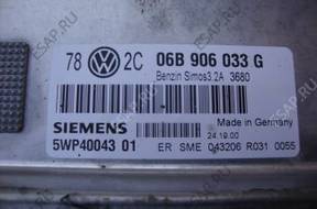 БЛОК УПРАВЛЕНИЯ ДВИГАТЕЛЕМ PASSAT B5 FL 2.0 AZM 06b906033g