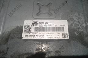БЛОК УПРАВЛЕНИЯ   ДВИГАТЕЛЕМ PASSAT B6 03G906018