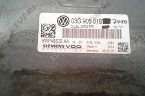 БЛОК УПРАВЛЕНИЯ   ДВИГАТЕЛЕМ PASSAT B6 03G906018BK