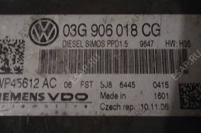 БЛОК УПРАВЛЕНИЯ   ДВИГАТЕЛЕМ PASSAT B6 03G906018CG