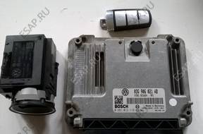 БЛОК УПРАВЛЕНИЯ ДВИГАТЕЛЕМ PASSAT B6 03G906021AB КОМПЛЕКТ