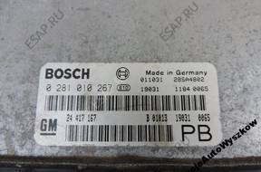БЛОК УПРАВЛЕНИЯ ДВИГАТЕЛЕМ PB OPEL ASTRA II G 2.0 DTI