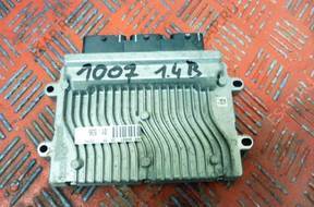 БЛОК УПРАВЛЕНИЯ ДВИГАТЕЛЕМ Peugeot 1007 1.4B 9661717780