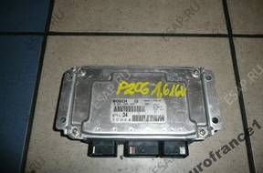 БЛОК УПРАВЛЕНИЯ  ДВИГАТЕЛЕМ  Peugeot 206 0261206942
