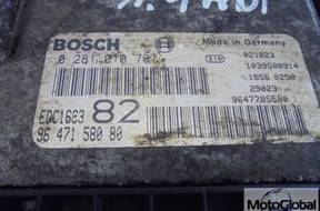 БЛОК УПРАВЛЕНИЯ   ДВИГАТЕЛЕМ PEUGEOT 206 1.4 1010707