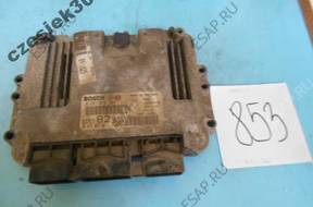 БЛОК УПРАВЛЕНИЯ ДВИГАТЕЛЕМ PEUGEOT 206 1.4 HDI BOSCH