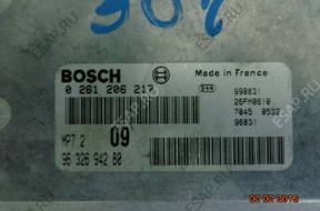 БЛОК УПРАВЛЕНИЯ   ДВИГАТЕЛЕМ PEUGEOT 206 1.4