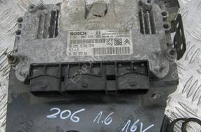 БЛОК УПРАВЛЕНИЯ ДВИГАТЕЛЕМ peugeot 206 1.6 16V 0261208839