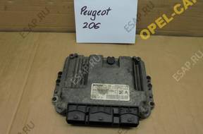 БЛОК УПРАВЛЕНИЯ ДВИГАТЕЛЕМ PEUGEOT 206 1.6 HDI 9641342980