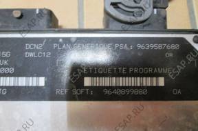 БЛОК УПРАВЛЕНИЯ   ДВИГАТЕЛЕМ PEUGEOT 206 1.9D