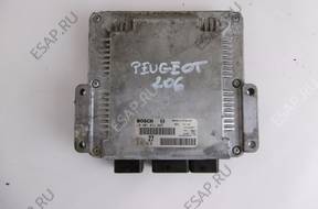 БЛОК УПРАВЛЕНИЯ ДВИГАТЕЛЕМ PEUGEOT 206 2,0 HDI 0281011525