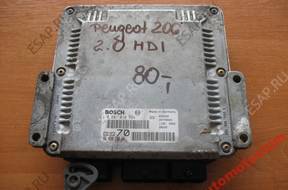 БЛОК УПРАВЛЕНИЯ ДВИГАТЕЛЕМ PEUGEOT 206 HDI 0281010594