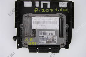 БЛОК УПРАВЛЕНИЯ ДВИГАТЕЛЕМ PEUGEOT 207 1.6 HDI 0 281 012 465