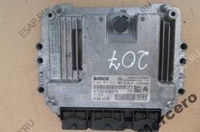 БЛОК УПРАВЛЕНИЯ ДВИГАТЕЛЕМ PEUGEOT 207 1.6 HDI 0281013872