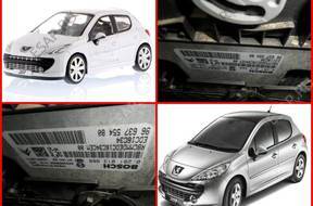 БЛОК УПРАВЛЕНИЯ   ДВИГАТЕЛЕМ PEUGEOT 207 1.6 HDI