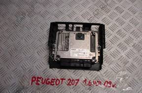 БЛОК УПРАВЛЕНИЯ ДВИГАТЕЛЕМ PEUGEOT 207 1.6 HDI