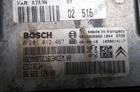 БЛОК УПРАВЛЕНИЯ   ДВИГАТЕЛЕМ PEUGEOT 207 1.6 HDI