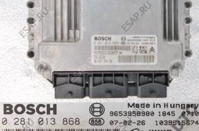 БЛОК УПРАВЛЕНИЯ ДВИГАТЕЛЕМ PEUGEOT 207 1.6HDI 9663755480