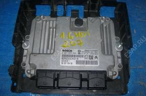 БЛОК УПРАВЛЕНИЯ   ДВИГАТЕЛЕМ PEUGEOT 207 2006-2012 год,.
