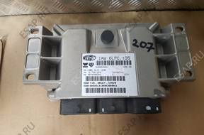 БЛОК УПРАВЛЕНИЯ   ДВИГАТЕЛЕМ PEUGEOT 207  6LPC 105
