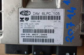 БЛОК УПРАВЛЕНИЯ   ДВИГАТЕЛЕМ PEUGEOT 207 9663380880