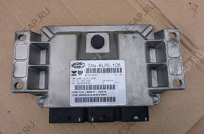 БЛОК УПРАВЛЕНИЯ ДВИГАТЕЛЕМ PEUGEOT 207 БЕНЗИН IAW 6LPC.105