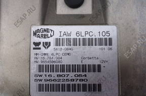 БЛОК УПРАВЛЕНИЯ ДВИГАТЕЛЕМ PEUGEOT 207 БЕНЗИН IAW 6LPC.105
