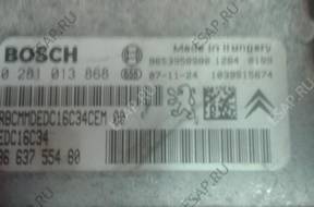 БЛОК УПРАВЛЕНИЯ ДВИГАТЕЛЕМ Peugeot 207 SW 1.6hdi 0281013868